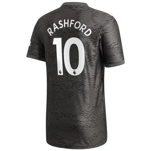 Maglia Manchester United NO.10 Rashford 2ª 2020-2021 Nero